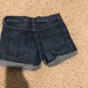J crew denim shorts size 25
